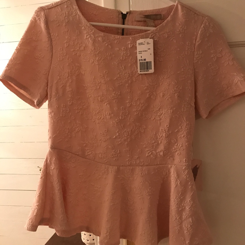 NWT Forever 21 Peplum top